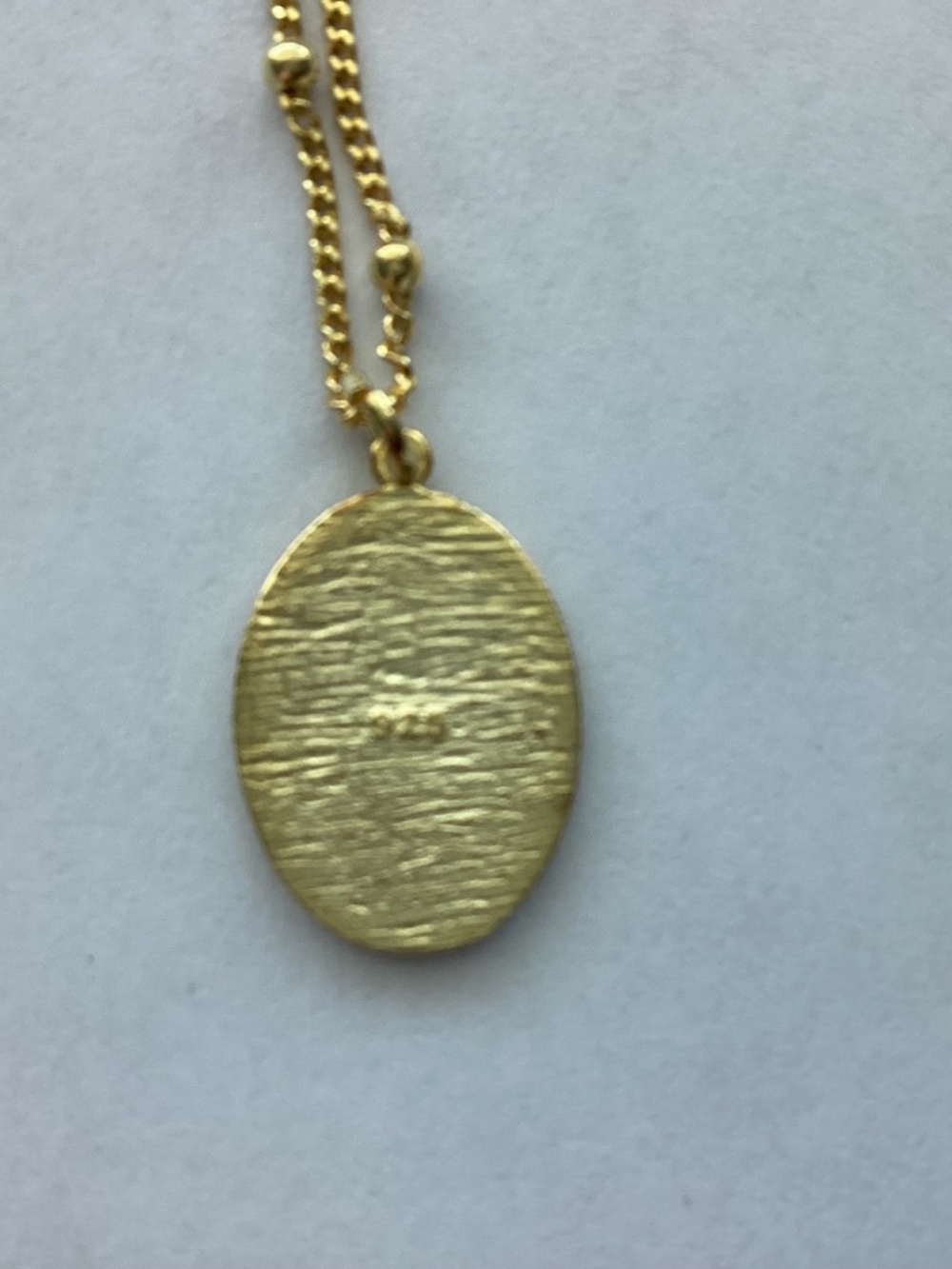 Argento Vivo Sterling Silver GP RELIGIOUS MEDALLION - Picture 7 of 8